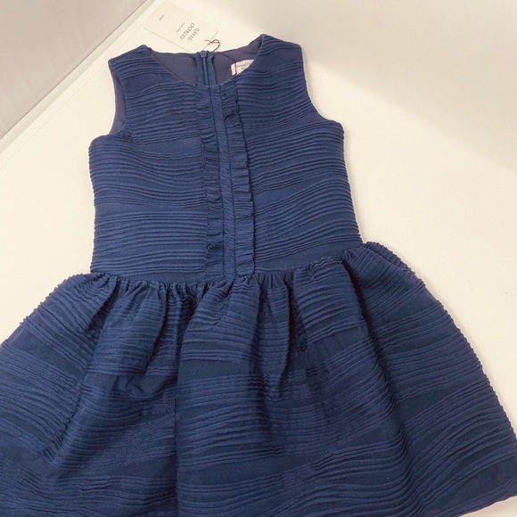DAVID CHARLES**Age 2,3,5,6*Navy Ruffled Dress*$178 - Picture 2 of 9